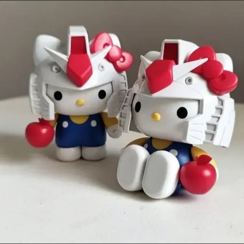 Gaogao Hello Kitty Rx-78-2sd Assembly Model Anime Figures Statue Doll Collection Decorate Decor Kids Toys Gifts Doll Gaogao Hello Kitty Rx-78-2sd Assembly Model Anime Figures Statue Doll Collection Decorate Decor Kids Toys Gifts Doll
